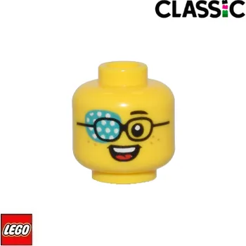 Stavebnice LEGO LEGO® Dílky na figurky LEGO Hlava potištěná, Kluk z Vláčku / 71045 3626pb3513