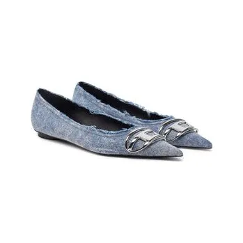 Dámské baleríny Baleríny Diesel D-Venus Y03452PS288 Modrá 39