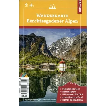 Wanderkarte Berchtesgadener Alpen 1 : 25 000 (DE)