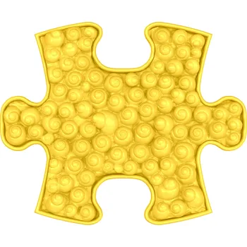 ortopedická podložka MUFFIK Ortopedická podložka - Šnek mini měkký Žlutá MFK-015-1-2-06