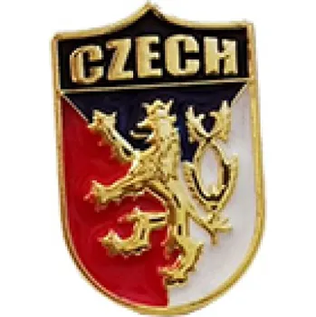 Odznak (pins) Czech 2,2x1,7 cm - barevný