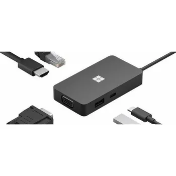 Microsoft USB-C Travel Hub, dokovací stanice