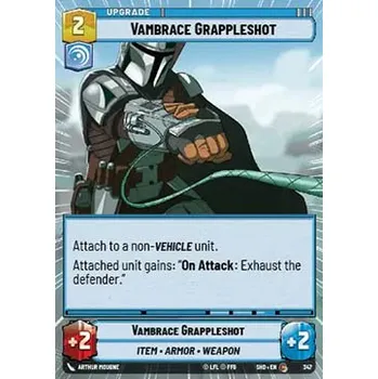 Sběratelská karetní hra Vambrace Grappleshot 347 - Shadows of the Galaxy Extra Typ karty: Standard