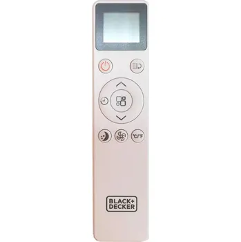 Dálkový ovladač BLACK+DECKER BPT06WTB - kompatibilní značkový dálkový ovladač General pro klimatizaci