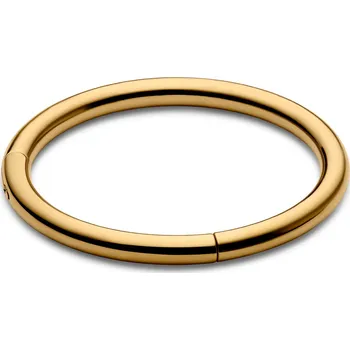 Piercing 9mm piercing segment kroužek z chirurgické oceli zlaté barvy - Lucleon