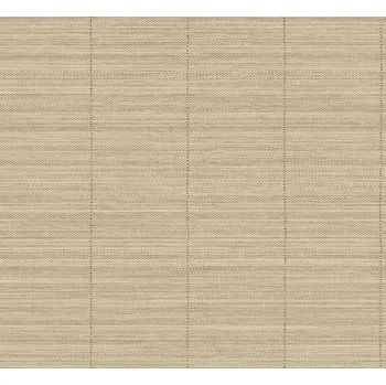 Tapeta Masureel Vliesová tapeta na zeď, béžová, imitace látky, pruhy, JOY201, Joy, Masureel, velikost 10,05 x 0,7 m