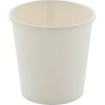 Sklenice Papcap S papírový kelímek, 120 ml - bílá - AP808906-01