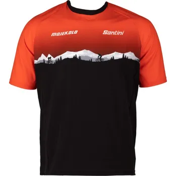 Cyklistické oblečení Volný dres SANTINI Sasso Mojekolo Red - M
