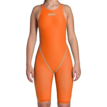 Dámská móda ARENA Powerskin ST NEXT LE Girl OB 403 Orange velikost: 140