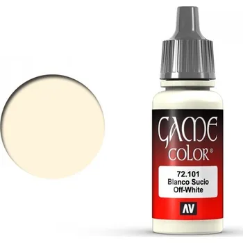 Modelářská barva Vallejo Game Color 72101 Off White 18 ml