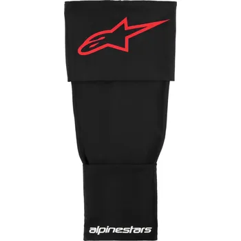 Motocyklový chránič kolene a holeně Návlek pod ortézy Alpinestars RK-S Knee Brace Sleeve černo-červeno-bílý