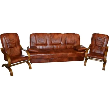 Obývací pokoj Sedací souprava FINKA 3+1+1 kůže