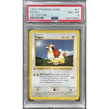Karetní hra The Pokémon Company Pokémon TCG: Pidgey #57 1ST Edition PSA 8
