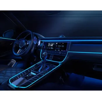 LED páska LED pásek, světelná dekorace interiérů na USB modrá