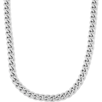 Náhrdelník 10mm řetízkový náhrdelník ve stříbrné barvě - Lucleon