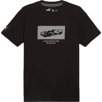 Pánské oblečení Pánské triko Puma BMW M MOTORSPORT NEW ESSENTIALS CAR CRAPHIC TEE L Černá, Šedá, Bílá