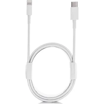USB-C datový kabel Clearo s konektorem Lightning, 1m, bílý