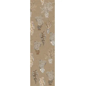 Tapeta Masureel Vliesová obrazová tapeta na zeď, hnědo-béžová, květiny, DGJOY1011-260, Joy, Masureel, velikost 0,87 x 2,6 m