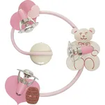 Nowodvorski 3660 Honey - Dětské stropní svítidlo Ø 53cm (Růžové dětské bodové svítidlo s medvídkem)