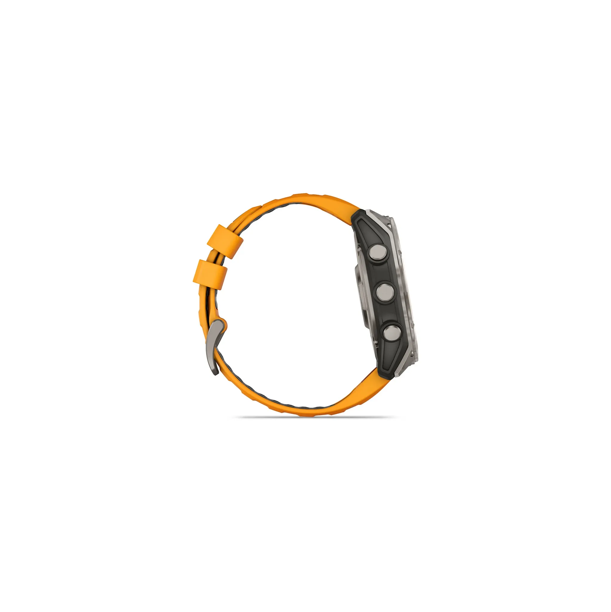 Fotografie 11 - Chytré hodinky Garmin fēnix 8 51 mm Sapphire Titanium Spark Orange/Graphite Silicone Band