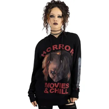 Pánská mikina mikina s kapucí unisex Chucky - Farewell Pal - KILLSTAR - KSRA010971