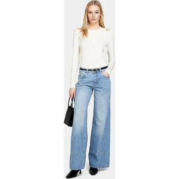 Dámský svetr Sisley Svetr 1B7YM104G Écru Slim Fit L