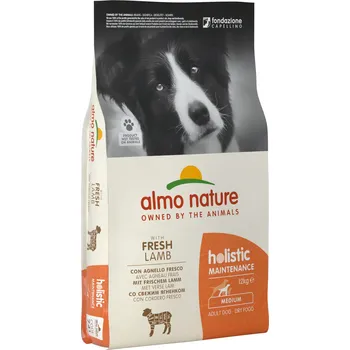Krmivo pro psa Almo Nature Holistic Maintenance M - Jehně a rýže 12kg
