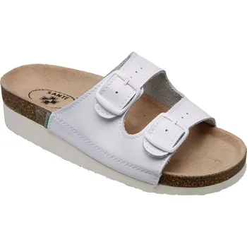 Dámské pantofle Santé N/21/10/K dámské zdravotní profi pantofle bílé Velikost: 38