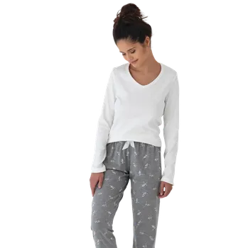 Dámské pyžamo Dámské dlouhé pyžamo Sensis Hattie XL