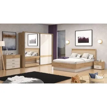 Ložnicová sestava Ložnice Vanya - dub artisan/béžová