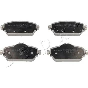 Brzdová destička Sada brzdových destiček, kotoučová brzda JAPKO 500529