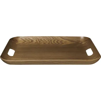 Dřevěný servírovací tác 45x36 cm WOOD ASA Selection - hnědý hnědá