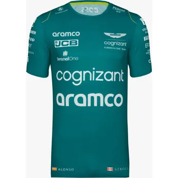 Aston Martin F1 Team týmové triko Sponsor XL