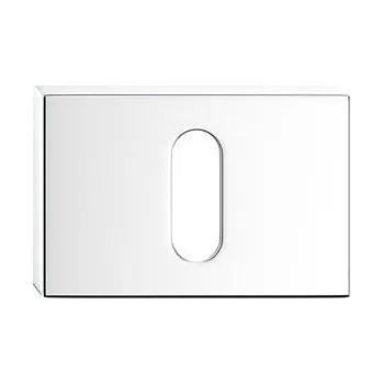 Dveřní kování Dolní štít na klíč CORONA U- Chrom lesklý