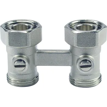 Ventil Honeywell Verafix-VKE H-blok uzavírací šroubení přímé 3/4" F/M (V2495DX020)