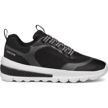 Dětská móda Chlapecké tenisky Geox J ACTIVART ABX A 38 Černá, Šedá, Bílá