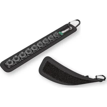 Gola sada Textilní pás belt a, 9dílný, neosazený, wera, 003891