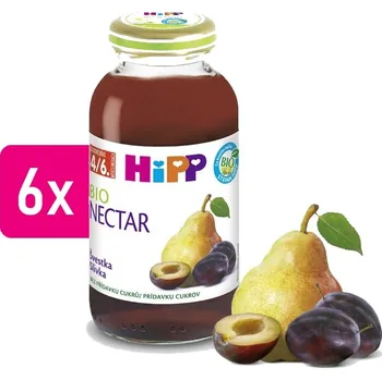 HiPP Bio nektar 6× 200 ml, švestka