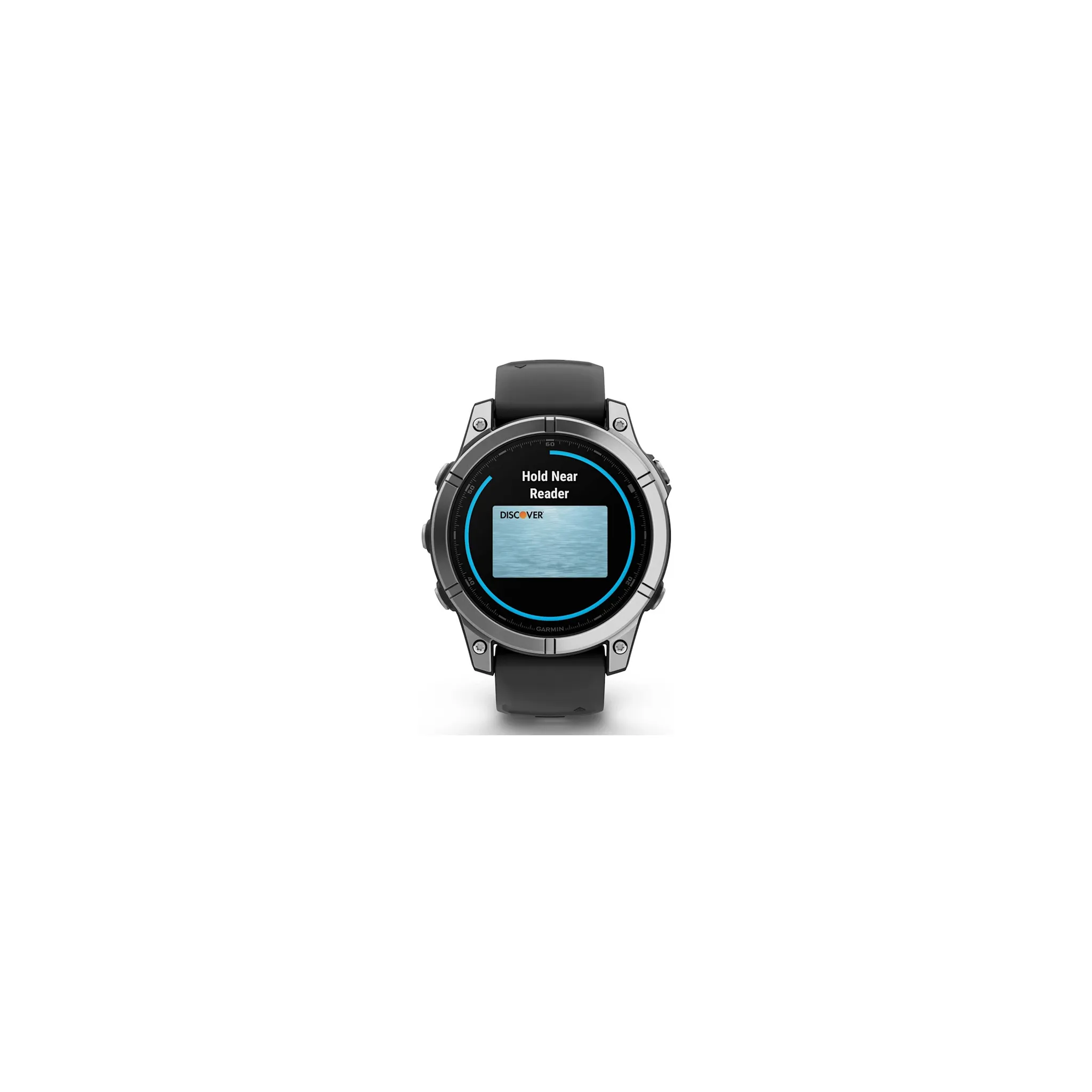 Fotografie 4 - Chytré hodinky Garmin fēnix E 47 mm Stainless Steel Black Silicone Band
