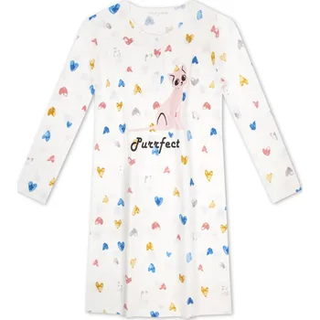 Dámská noční košile Dámská noční košile - Wolf D2242, bílá Barva: Bílá, Velikost: M