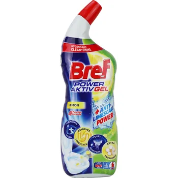 WC čistič Wc čistič Bref Activ gel Lemon 700ml
