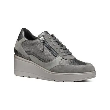 Dámské tenisky Sneakersy Geox D Ilde D46RAA 02N22 C9002 Šedá 40