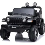Dětské elektrické autíčko Baby Mix Jeep Wrangler Rubicon černé