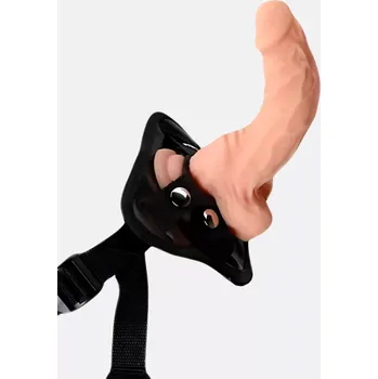Připínací penis Realistické připínací dildo My Queen s postrojem