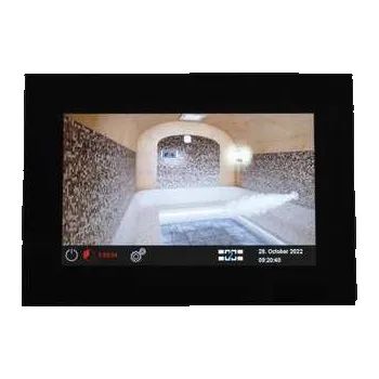 EOS EmoTouch 3, řídící jednotka pro suchou i vlhkou saunu, černá