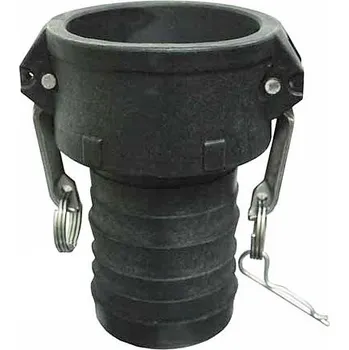 Rychlospojka KAMLOK typ C - samice s nátrubkem DN 1", PP polypropylen KOVAZ KAMLOK 100C.PP