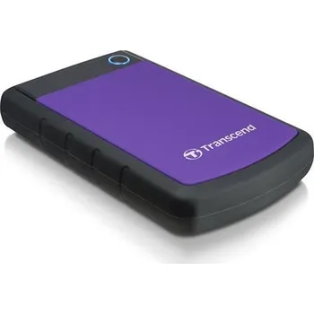 Interní pevný disk TRANSCEND externí HDD USB 3.1 StoreJet 25H3P, 2TB, Purple (nárazuvzdorný)