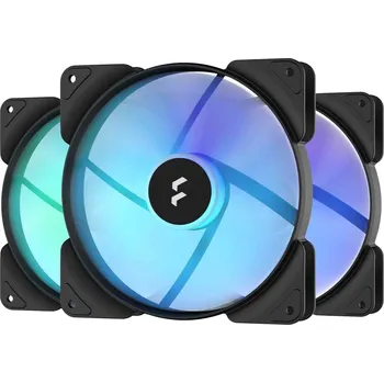 PC ventilátor FRACTAL DESIGN ventilátor Aspect 14 RGB PWM Black Frame 3-pack, 140mm