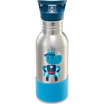 Láhev Lilliputiens - nerezová láhev na pití - nosorožec Marius - 600 ml