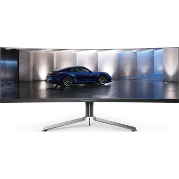 Monitor AOC MT OLED LCD WLED 49" PD49 - OLED panel, 5120x1440, 0,03ms, 2xHDMI, DP, RJ45, repro, nast. vysky, zakriven